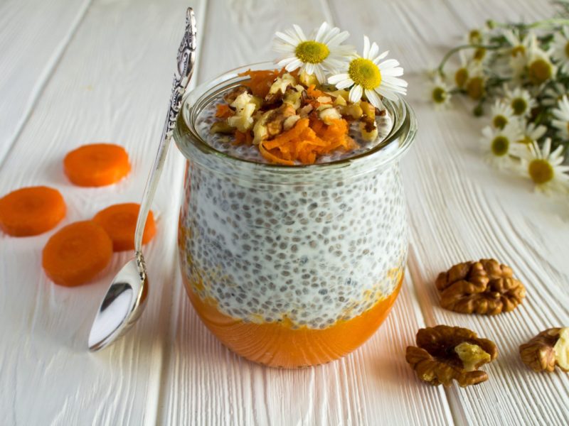 Carrot Chia Pudding