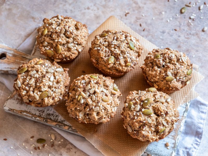 Flax Seed Muffins