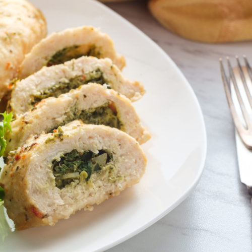 Pesto Stuffed Chicken Breast