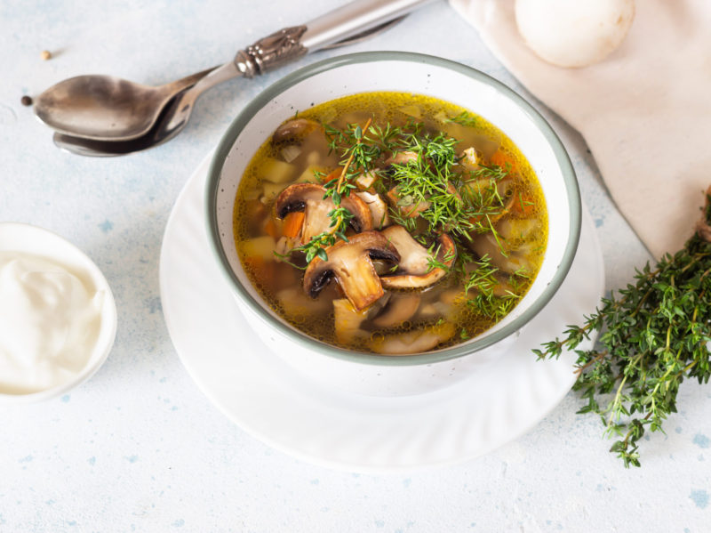 Chicken and Mushroom Soup