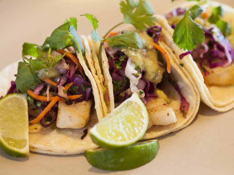 Fish Taco’s with a Thai Twist