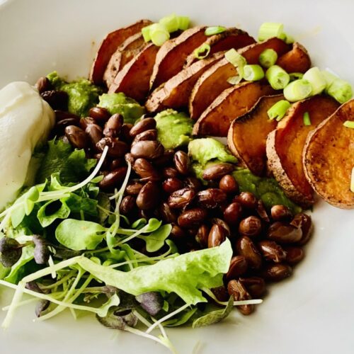 Sweet Potato Mexican Bowl