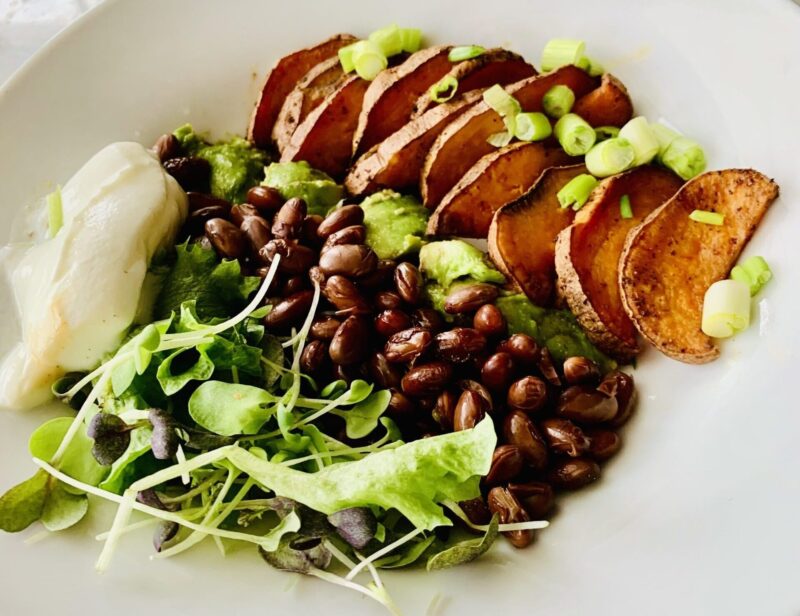 Sweet Potato Mexican Bowl